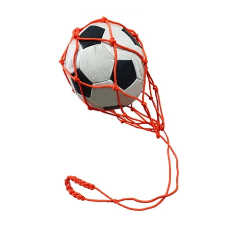 ZPAQI Sport Nylons Net Basketball Bag Football Kick Trainer Soccer Kick Meshs Bag
