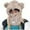 A-Khaki180, variant on Womens Balaclava Hats Beige Bear Pattern Fuzzy Plush Hoodies Neck Warmers Soft Warm Comfy Winter Trendy Cute Balaclava Hats