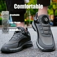 thumbnail image 5 of Mens Plus Size Wide Width Breathable Comfortable Soft Casual Slip on Sneakers Shoes  Walking Running Outdoor Activities for All Seasons with Rotating Bukles for, 5 of 8