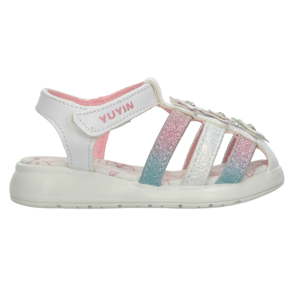 Sandalia Yuyin Niña Blanco Casual Bebé T12-15 blanco 12