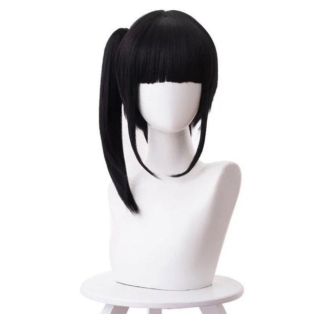 Cosplay de Tsuyuri Kanao para niños y adultos, disfraz de Demon Slayer, Kimono, peluca completa, uniforme de Kimetsu No Yaiba, ropa de Halloween