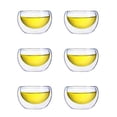 thumbnail image 1 of 6 tazas de té de vidrio., 1 of 3