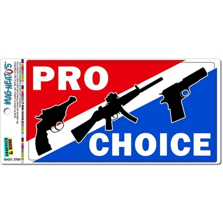 Pro-choice Guns Pro Choice 2nd Second Amendment Automotive Car Refrigerator Locker Vinyl