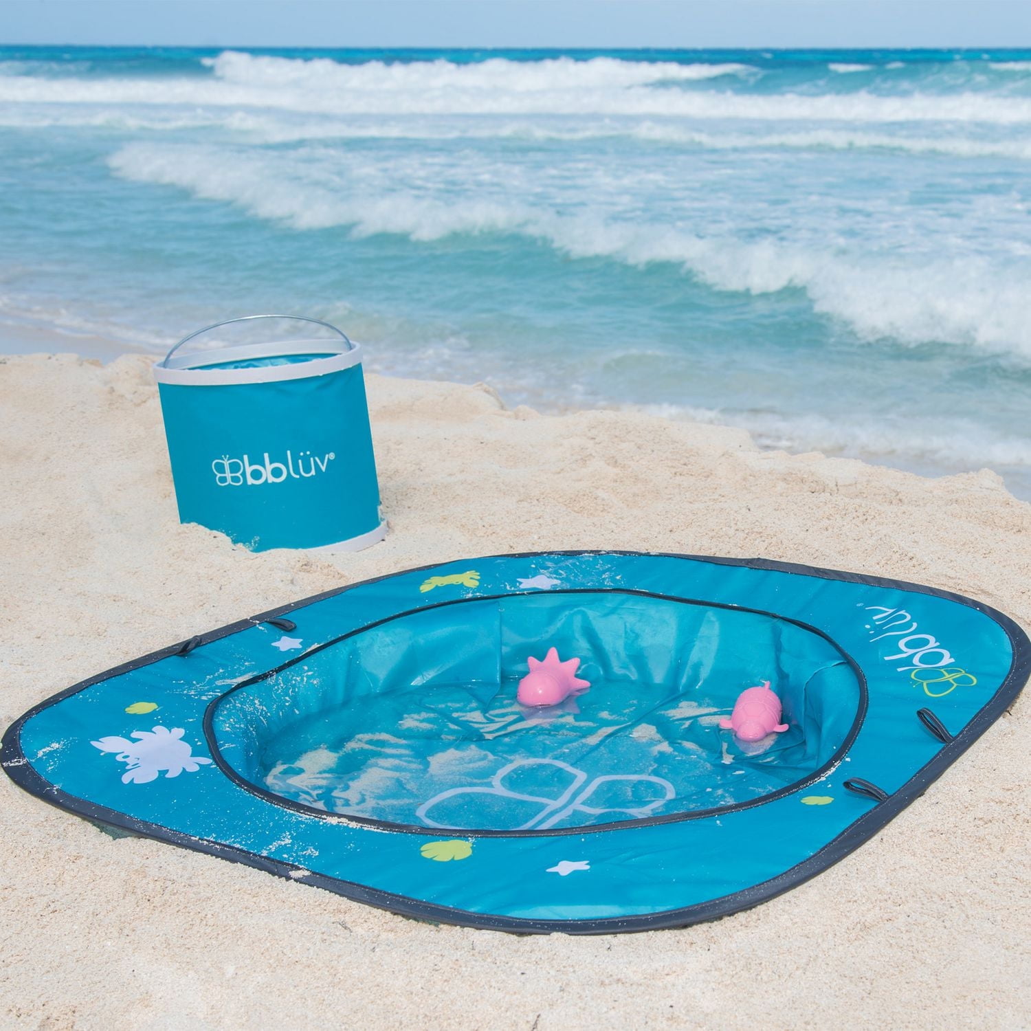 bblüv - Arenä - Pop-up Beach Pool with Collapsible bucket