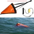 thumbnail image 3 of Bote drogar con buoyo recuperando la cuerda lanzar línea buque kayak remo calcetín calcetín equipo de exterior suministros de deportes acuáticos naranja 18 pulgadas Scienceny OD002652-01, 3 of 7