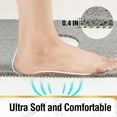 thumbnail image 2 of Square Shower Mat  24 X 24 Inch Non Slip Bath For Tub Soft Pvc Loofah Bathtub Mats With Drain Holes Quick Drying Bathroom Stall Floor Accessories Without Suction Cup Grey, 2 of 7