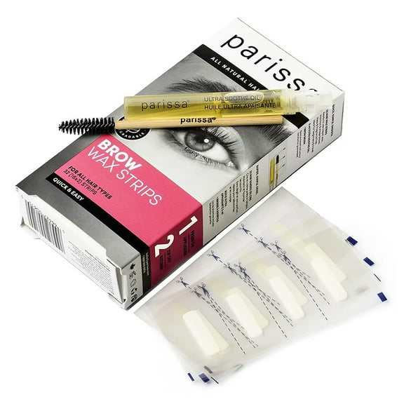 Parissa Easy Brow Wax Strip, 32 Ea..