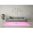 thumbnail image 3 of Ahgly Company Indoor Round Persian Pink Traditional Area Rugs, 4' Round, 3 of 4