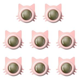 thumbnail image 1 of Juguete Pared Con Hierba Gatera para Masticar Gatitos Limpieza Dientes Morder Gatos () Rosa, 1 of 4
