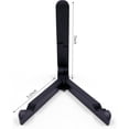 thumbnail image 3 of MayRecords Vinyl Record Display Stand Foldable Anti-skid Multifunctional Organizer LP Albums Storage Holder (Black), 3 of 7