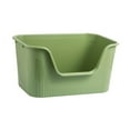 thumbnail image 3 of Bac à Litière Portable pour Chat, Grand Espace, Ouvert, Vert, 3 of 8