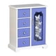 thumbnail image 5 of Caja de madera para guardar joyas, vitrina para joyas decorativas para mujer Púrpura, 5 of 9