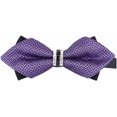 thumbnail image 1 of HAHDAXIA Rhinestones Bow Tie Necktie Pre-tied Bow Tie for Wedding Dating Banquet, 1 of 2