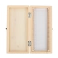 thumbnail image 3 of MasteelfCA Wooden Specimen Case Microscope Sliding Storage Box Wooden Storage Case, 3 of 8
