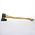 thumbnail image 2 of Lehman's Lumberman Axe USA Made Carbon Steel and Amish-Made Hickory Wood Handle, 2 of 6