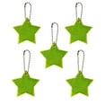 thumbnail image 1 of Ends Tonight,Reflective Safety Pendant, Star Shape, Durable Plastic, For Outdoor Activities, Bike Commuting, Running Trail, Visibility Enhancement, Nighttime Safety Gear | Plastic, Multicolor, 1 of 2