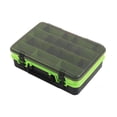 thumbnail image 4 of Caja de pescadores Caja de accesorios de pesca Box de Lure Box de múltiples compartimentos Verde, 4 of 8