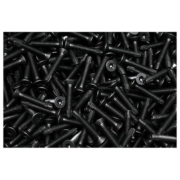 (300) Torx T30 Trailer Deck Floorboard Screw 1/4-20 x 1-1/2 Flat Thread Cutting