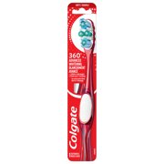 Colgate 360 Advanced Whitening Toothbrush, Soft Adult Toothbrush, 1 Pack