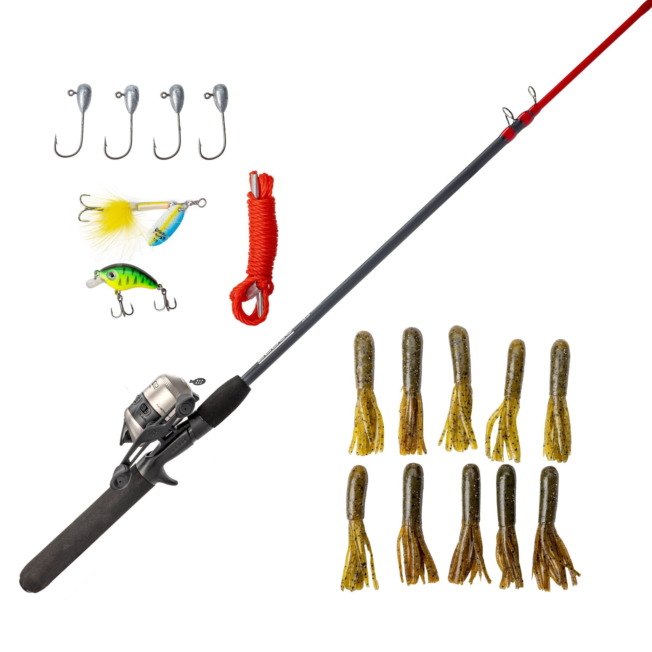 Zebco / Quantum Camo 20SZ 6', 2 Piece, Medium, Spinning Combo