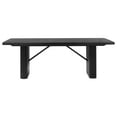 thumbnail image 3 of Catherine Rectangular 84-inch Wood Dining Table Black, 3 of 9