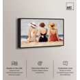 thumbnail image 2 of Summer's Back I Canvas Print Summer Decor by Art Remedy, Black Frame, 45 x 30, 2 of 6