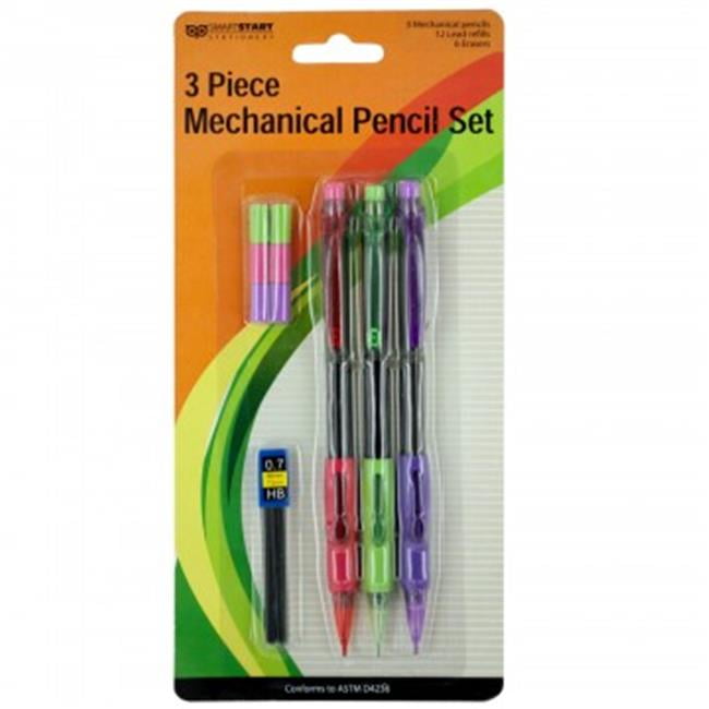 Bulk Buys SC03064 Mechanical Pencil Set 64 Piece Pack of 64