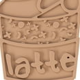 thumbnail image 7 of Dexypaws: Enrichment Lick Mat: Pup-accino - Grooved Silicone Dog Feeding Dish, Spread Food Or Treats Onto The Mat, Pet Soothing, Suction Back, 7 of 7