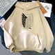 thumbnail image 2 of Sudaderas Con Capucha Attack on Titan Unisex Hombre Mujer Estampado Shingeki No Kyojin Anime Ropa Suelta Casual Streetwears Enlace Estéticapangjing, 2 of 4