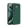 thumbnail image 1 of PANDACO Soft Shell Matte Forest Green Case for iPhone 17, 1 of 3