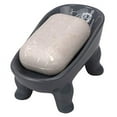 thumbnail image 2 of Home Basics BA41939 Home Basics Le Bain Paris Eiffel Tower 4 Piece Ceramic Bath Accessory Set Grey, 2 of 2