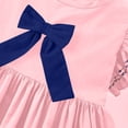 thumbnail image 7 of Auroural Girls Dresses Size 7 Girls' Dresses Children's Skirts Children's Bow Princess Dresses Girls' Flying Sleeve Dresses 7-8 Years, 7 of 7