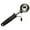 Black, variant on Tunhigl Stainless Steel Ice Cream Scoop with Non-Slip Handle - Heavy Duty Metal Kitchen Tool for Cookie Dough, Gelato Pink