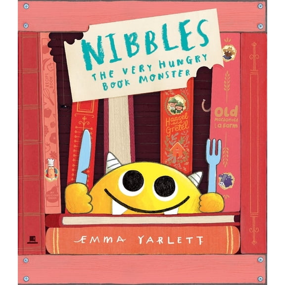 Nibbles Nibbles the Very Hungry Book Monster, (Hardcover)