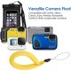 thumbnail image 5 of 2 Pack, Underwater Camera Waterproof Floating Belt, Universal Floating Wrist Strap Hand Grip Lanyard, Compatible With Gopro, Nikon, Etc., Yellow, 5 of 5