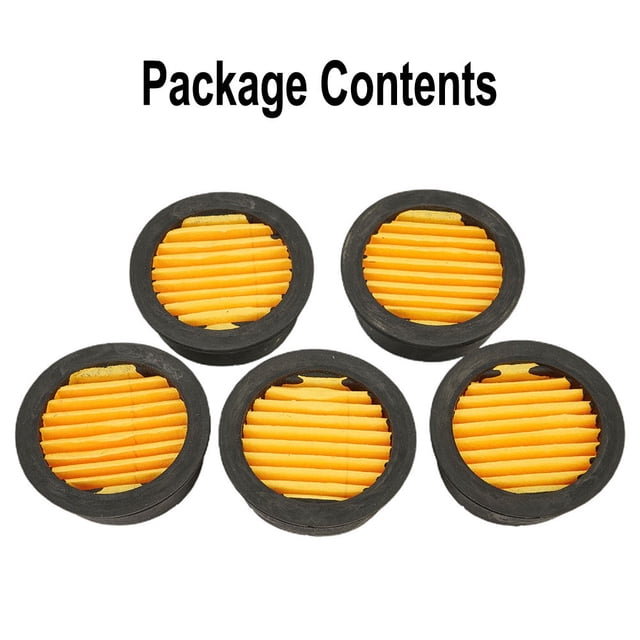 Aaaaa 5Pcsaircompressorelements Silencer Muffler Filter Vacuum Cleaner Pump Element for Air Compressor Muffler