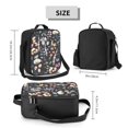 thumbnail image 2 of Disketp Wildflower Watercolor 1 Bolsa Térmica Estampada para Almuerzo, Lonchera para Hombres y Mujeres Adultos, 2 of 7