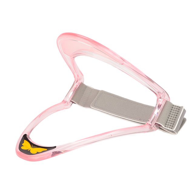 Collier Cervical à Boucle à Crochet Ergonomique pour Travailler le Rose