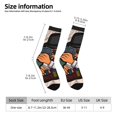 thumbnail image 2 of KLL Pug Dog Print Cool Socks Men's Women's Crew Socks Funny Crazy Novelty Stockings, 2 of 6