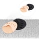 thumbnail image 5 of 2 pares de medias plantillas invisibles para el antepié, calcetines de cinco dedos y almohadillas de soporte para el antepié (negro y color piel), 5 of 5