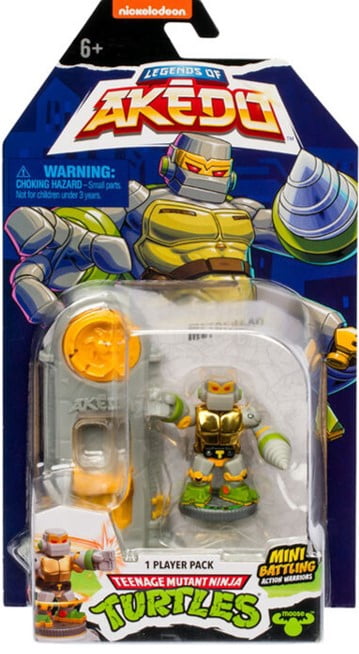 Moose Legends Of Akedo Teenage Mutant Ninja Turtles: Mini Battling Warriors Single Pack