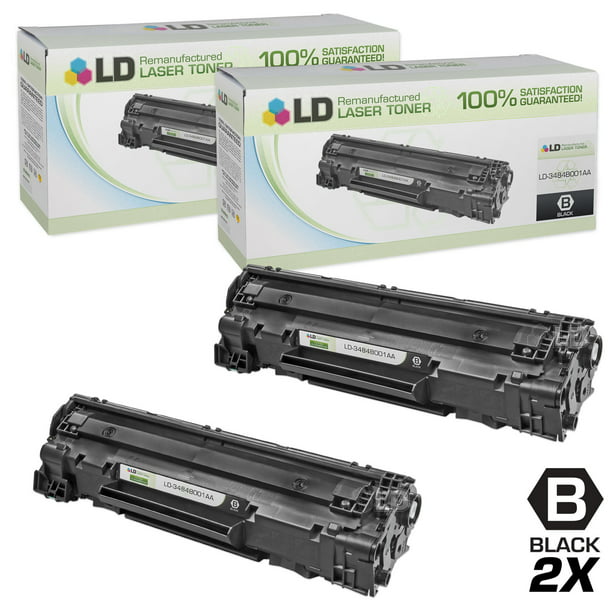 Power cell Disorder cargo LD Remanufactured Replacement for Canon 3484B001AA Set of 2 Black Laser  Toner Cartridges for use in Canon ImageClass LBP6000, LBP6030w, and MF3010  s - Walmart.com