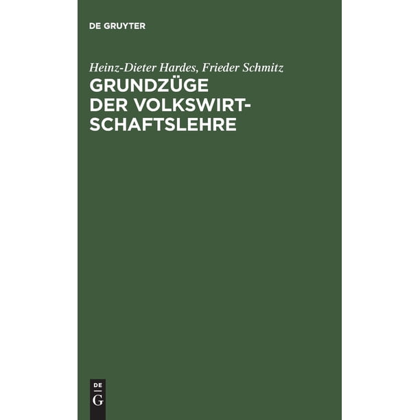 Grundzüge Der Volkswirtschaftslehre (Hardcover) - Walmart.com - Walmart.com
