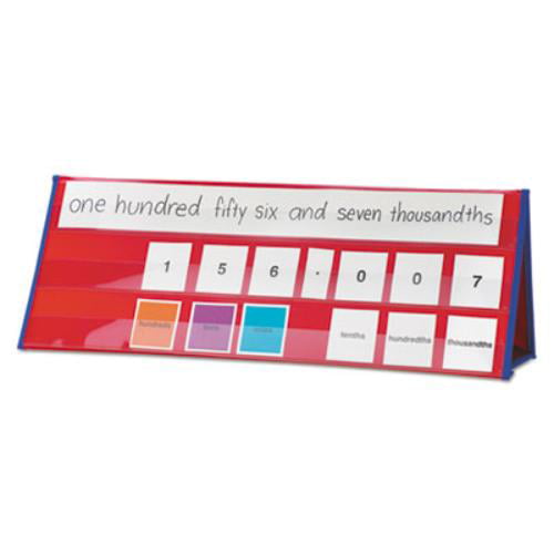 Learning Resources Double Sided Tabletop Pocket Chart