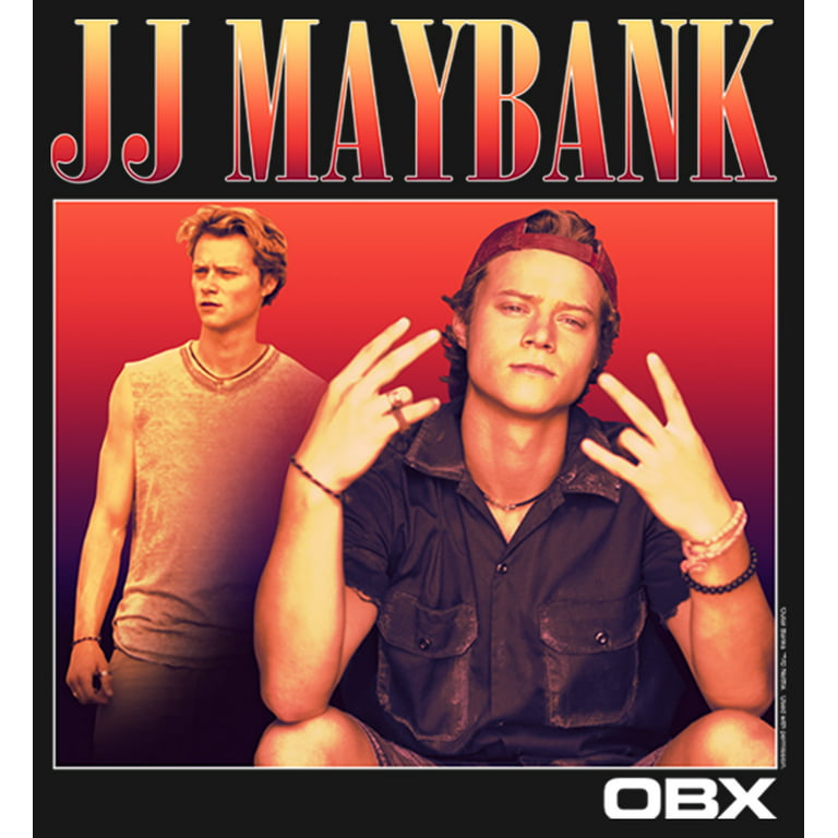 Men's Outer Banks JJ Maybank Photo Long Sleeve Shirt - Black - Medium