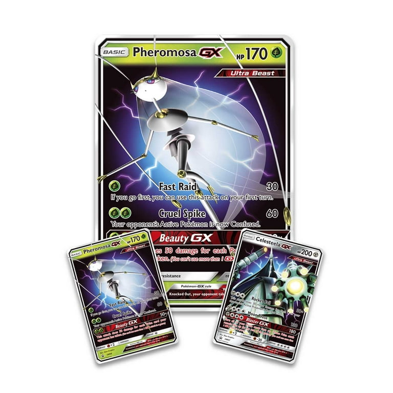 Pokemon Ultra Beasts GX Box Pheromosa Trading Cards 