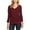Red - manorred, variant on Vince Camuto Womens Woven Hem Pullover Blouse, Red, XX-Small
