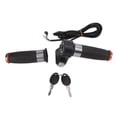 thumbnail image 1 of Acelerador de manillar de 12 V a 99 V para bicicletas eléctricas y scooters Puños de acelerador giratorios universales, 1 of 8