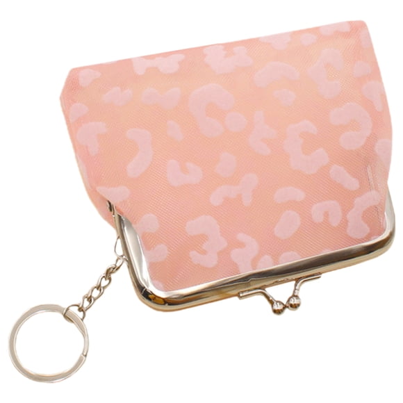 Adorable Change Purse Key Chain Cards Change Wallet Coin Purse Keyring Storage Bag