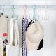 thumbnail image 5 of Percheros giratorios para corbatas para armarios, perchas para bolsos, perchas para armario, paquete de 4 estantes organizadores para cinturones, ganchos para colgar bolsos de mujer para colgar, 5 of 8